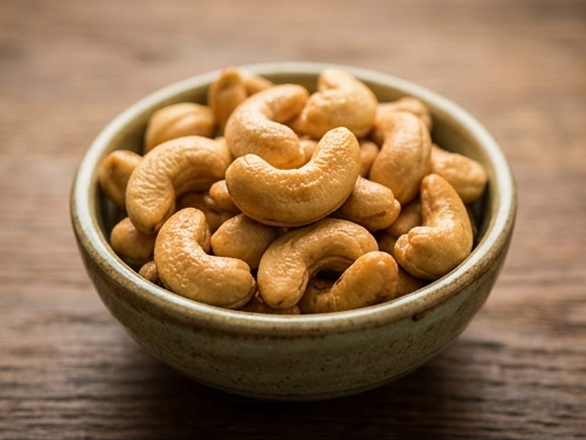 Roasted cashews